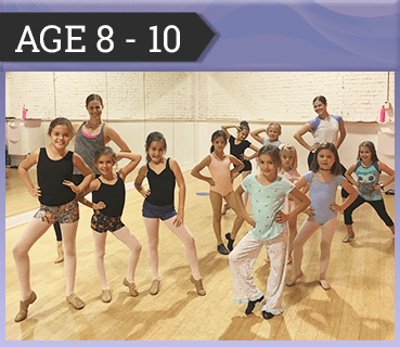 age 8 - 10 - dance lessons