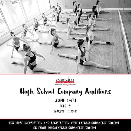 High School Company Auditions